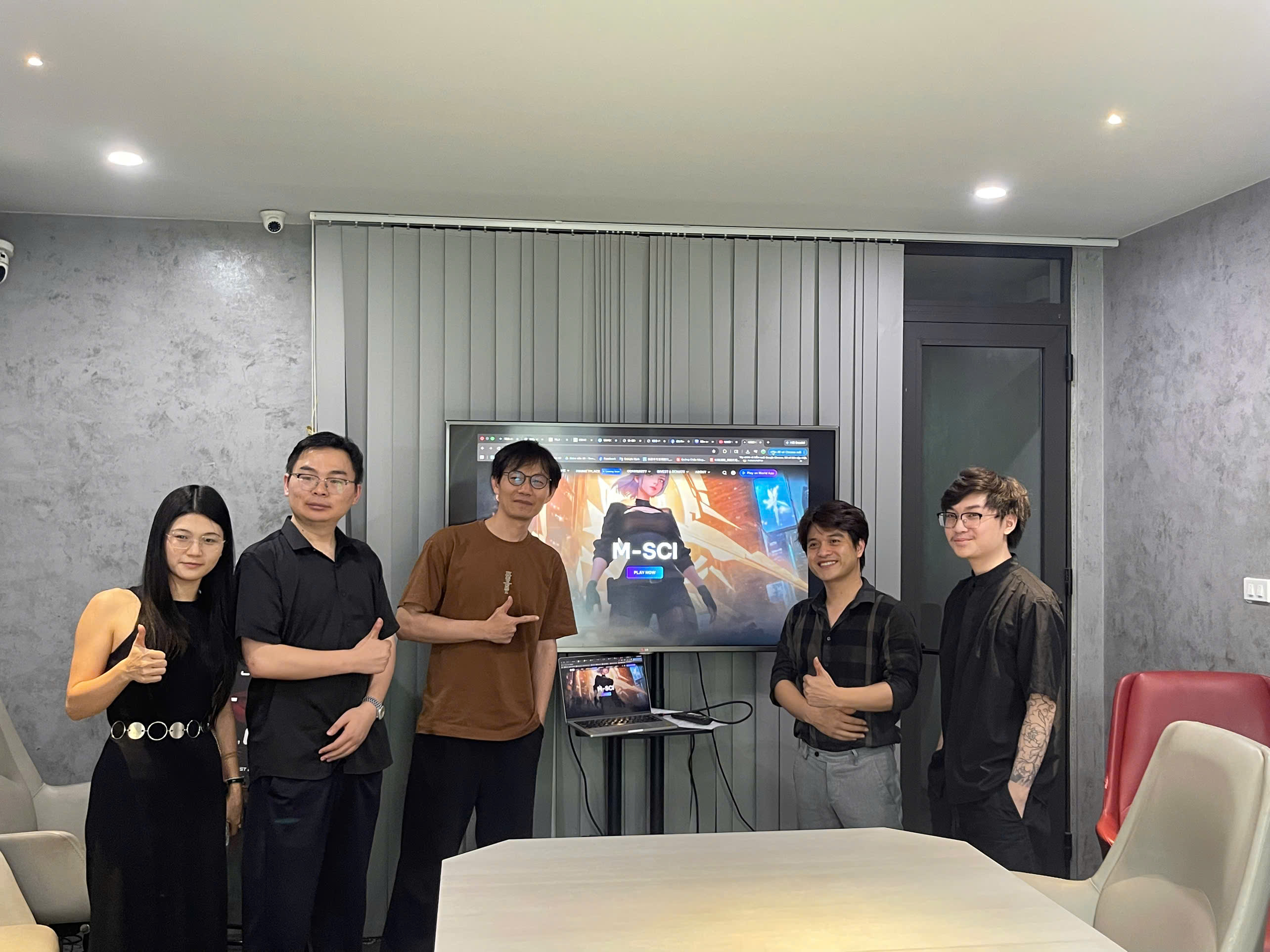 Không gian làm việc của M-SCI Labs